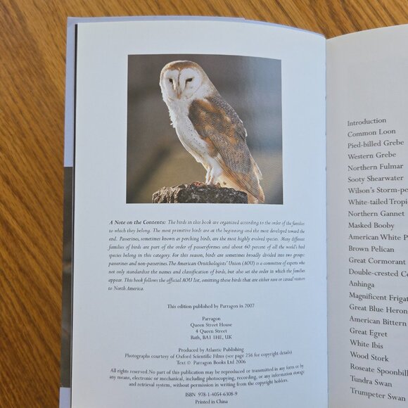 A Field Guide To The Birds Of North America Book by Michael Vanner - Picture 3 of 7